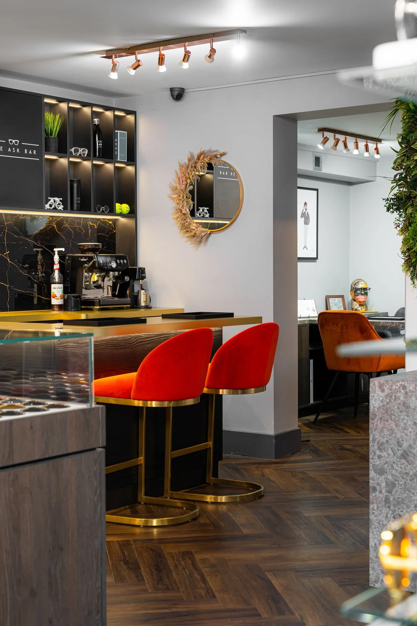 The ASK Bar at ASK Opticians in Woburn Sands