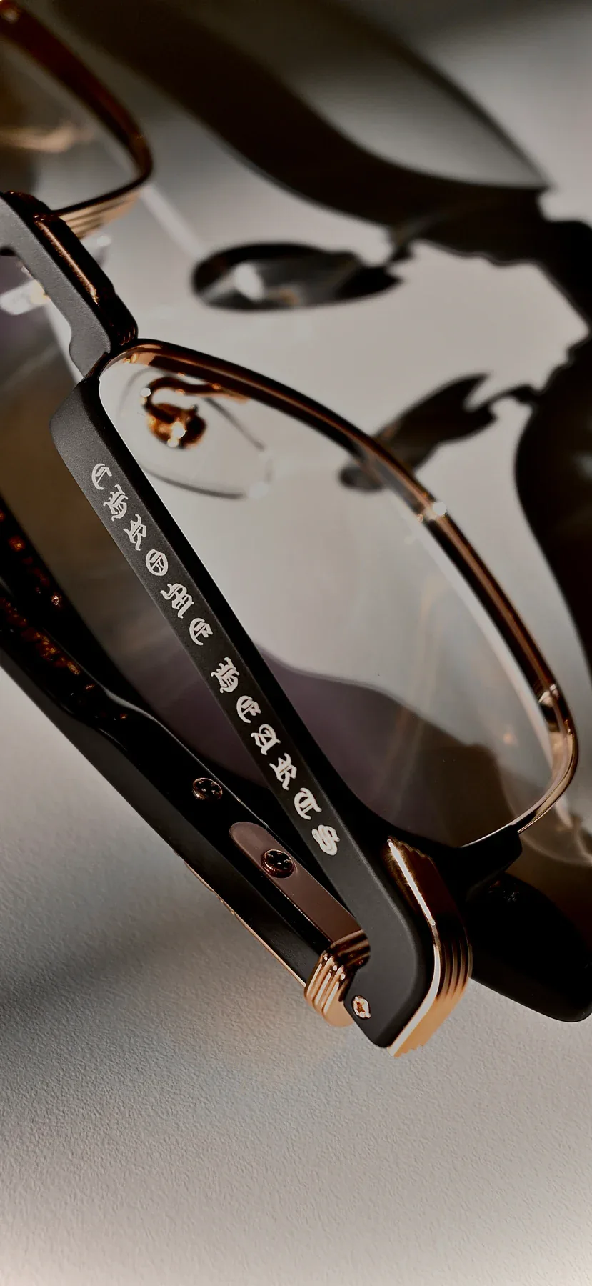 Detail of a frame from ASK's own eyewear collection