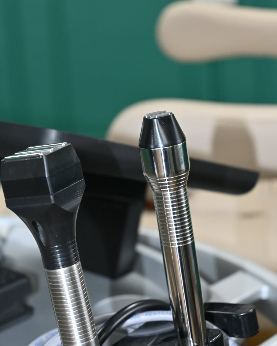 The two radiofrequency handpieces of the InMode Envision at ASK Wellness